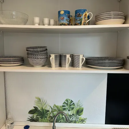 Апартаменты Ferienhaushaelfte Knobloch Оберхаузен